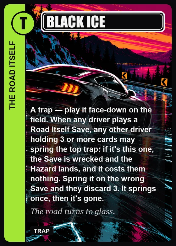 Black Ice card
