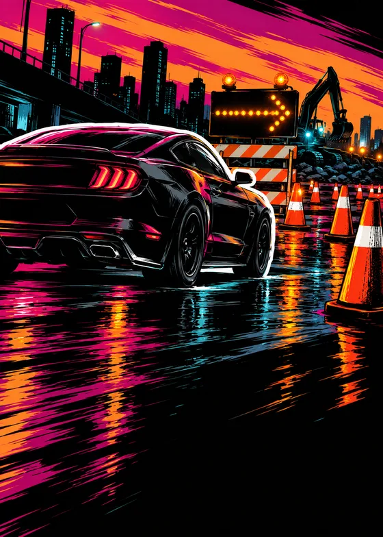 Construction Zone card art