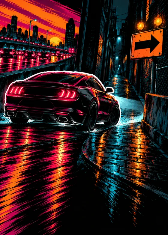 Detour card art