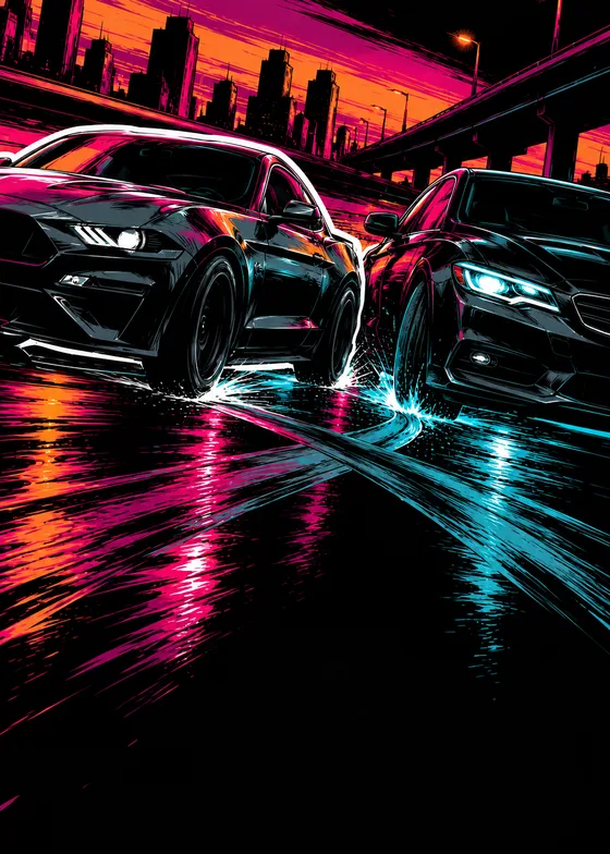 Lane Change card art