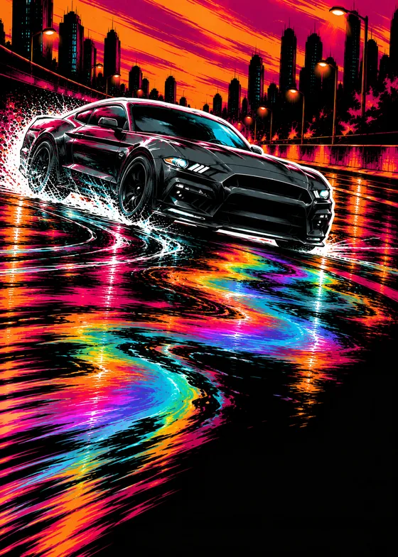 Oil Slick card art