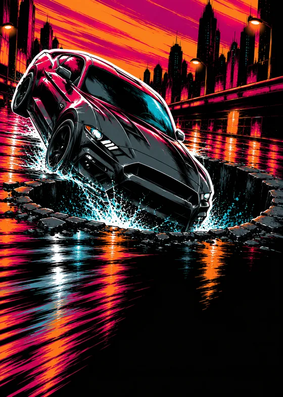 Pothole card art