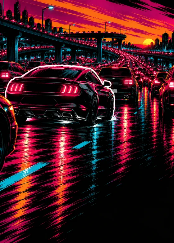Rush Hour card art