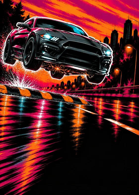 Speed Bump at Speed card art