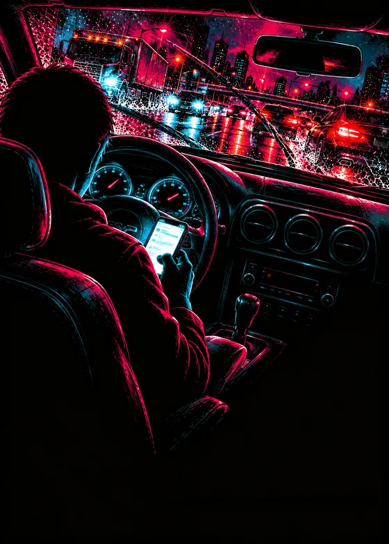 Texting card art